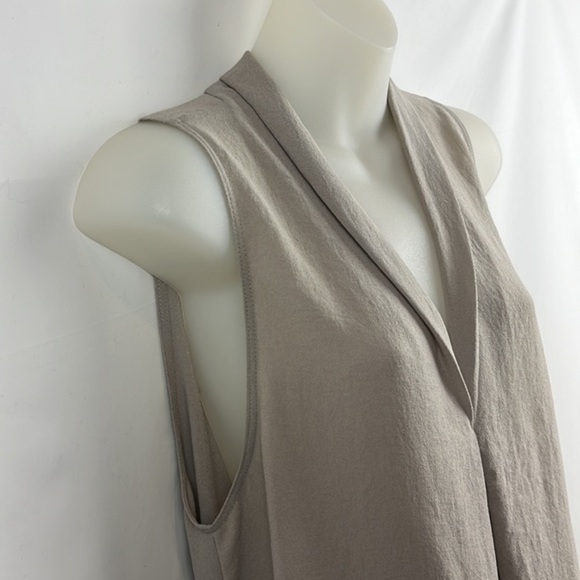 Wilfred 100% Silk Gray Casual Lightweight Tank Top Blouse‎ Size M - Picture 8 of 12